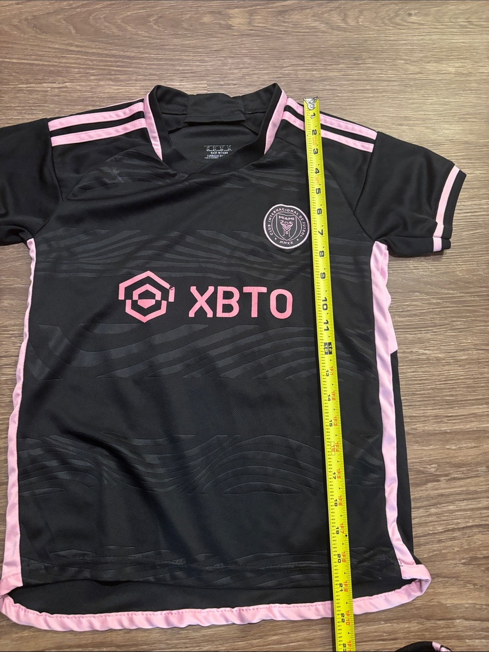 Kids Kit Youth Medium Messi Jersey Messi Soccer Kit Size 24 age 6-8 Miami - Picture 9 of 10